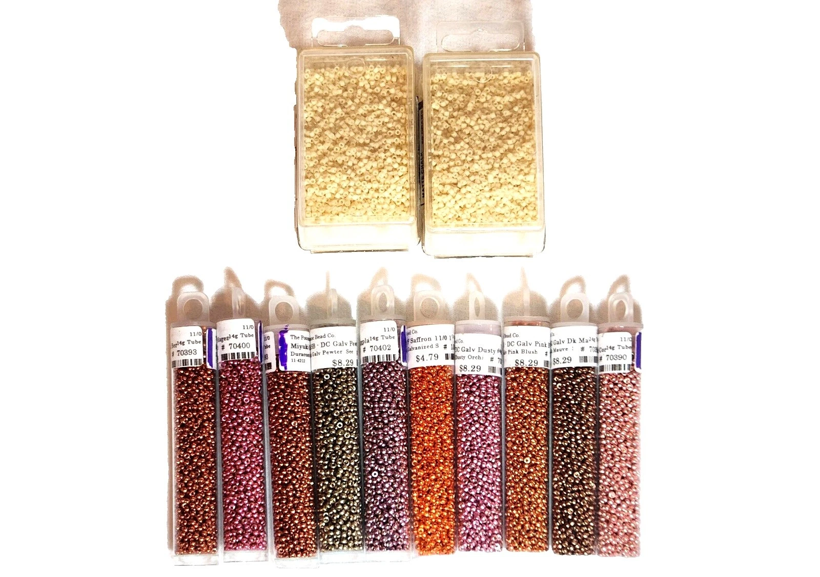 Galvanized Seed Delicas Jewelry Making Beads