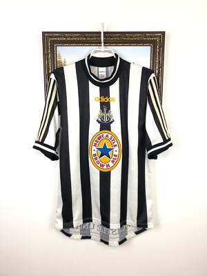 Newcastle United Home football shirt 1997 Soccer Adidas Jersey