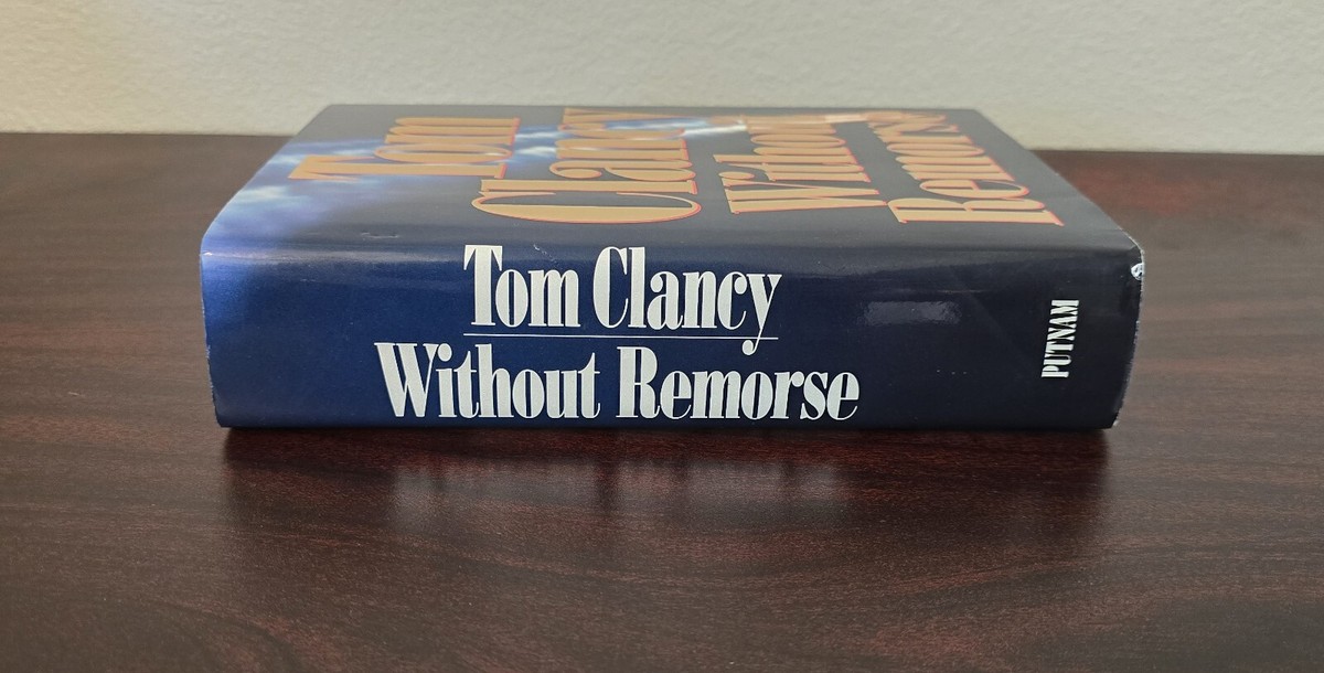 Without Remorse Tom Clancy 1993 First Edition Hardcover DJ