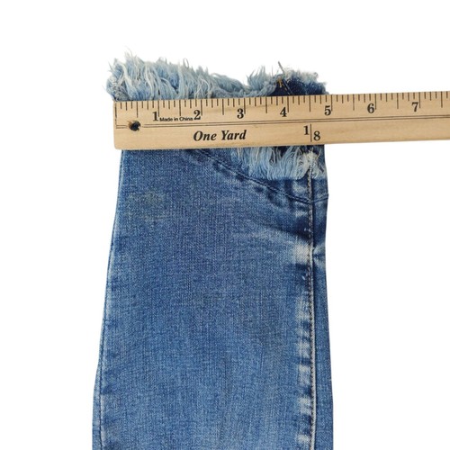 KanCan Nala Mid Rise Ankle Skinny Jeans Women 7/27 Distressed Ripped Frayed Hem - Picture 6 of 16