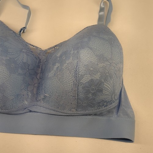 NWT RHONDA SHEAR Bra Size 1X(16W-18W) Dusk Sky Lace Comfy Strap - Picture 3 of 12