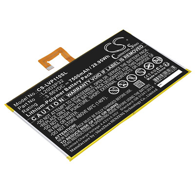7500mAh Battery for Lenovo Tab P11,Tab P11 5G,TB-J606F,TB-J607Z P/N: L20D2P32