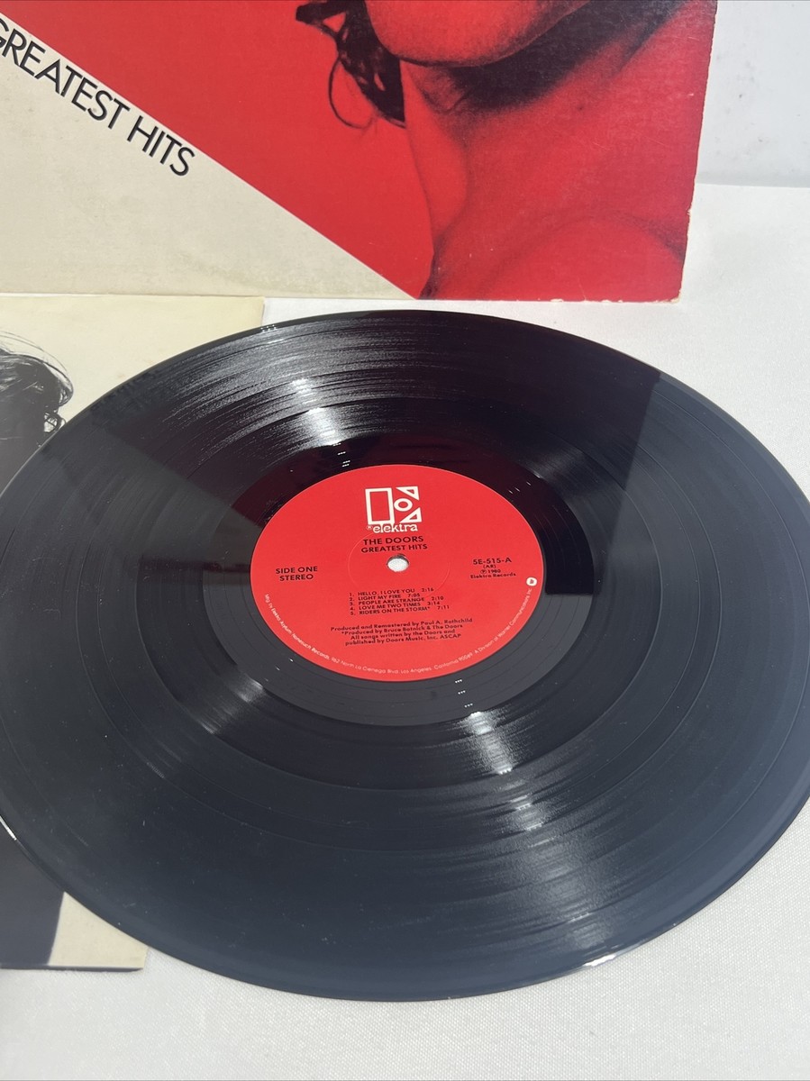 The Doors ‎– Greatest Hits - Elektra ‎– 5E-515, LP, SP US 1980 | eBay