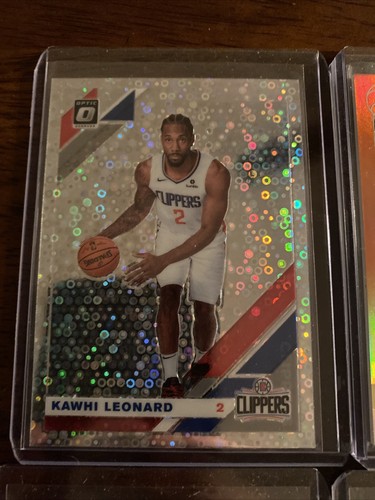 KAWHI LEONARD SP 6 CARD SHORT PRINT SP INSERT LOT W/ PRIZM CHROME INSERT ABSOLUT - Picture 4 of 8