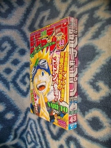 Weekly Magazine Shonen Jump 1999 Vol.43 NARUTO From Japan Used Partially Missing - Picture 10 of 10