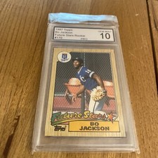Bo Jackson Rookie Cards and Memorabilia Guide 14