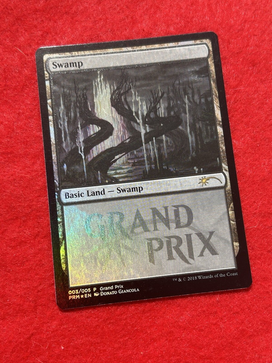MTG Swamp Foil Promo 003/005 Grand Pric | eBay