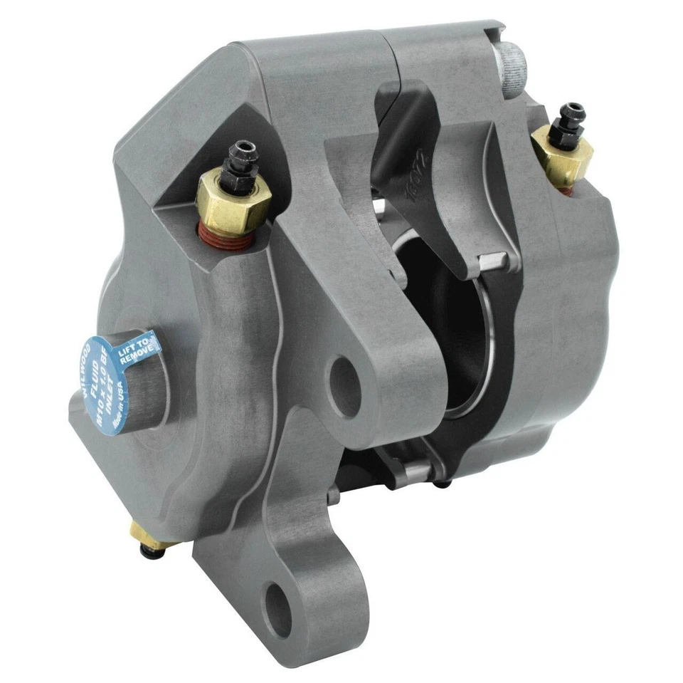 Empi 16-2526 VW Bug, Ghia Grey Wilwood Juego de 2 pinzas de pistón con almohadillas, par Foto 4 de 4