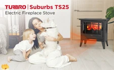 Turbro Suburbs Ts25 Electric  Infra Heater - Freestanding  Stove DI69