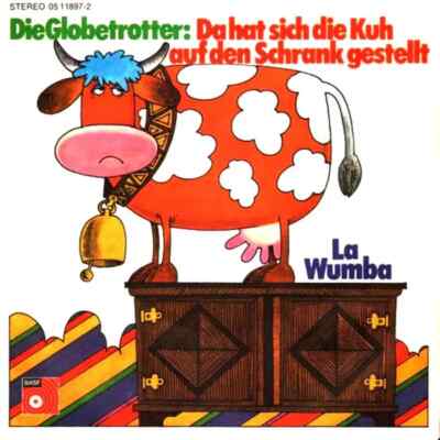 Die Drei Globetrotter Da Hat Sich Die Kuh Auf Den Schrank Gestellt NEAR MINT