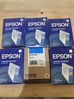 Epson Cyan Ink S020130 Epson Color 3000 Lot Of 6