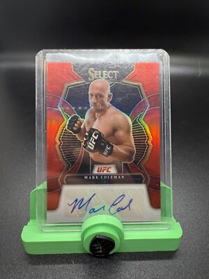 ufc SELECT　カマルウスマン　サインカード UFC 2023 Panini Select Mark Coleman Red Auto / 49 SG-MCM | eBay