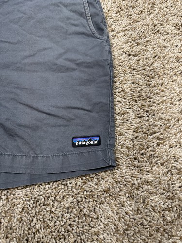 Patagonia Shorts Men’s Sz 38 Gray Organic Cotton All Wear Outdoors Hiking - Picture 5 of 10