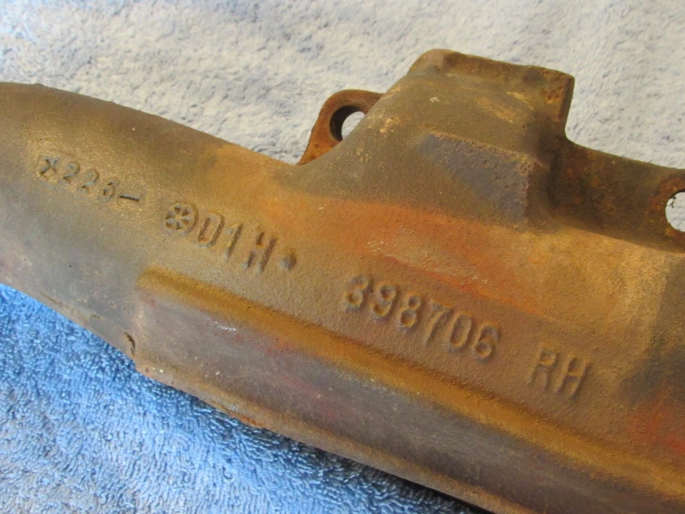 Oldsmobile 1968 colector de escape "Y" mano derecha 442 + W-30 + Hurst Olds Foto 4 de 4