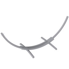 Outsunny 3(m) Wooden Hammock Stand for Garden, Patio, Grey