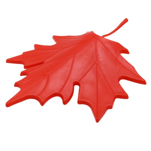 Red Plastic Leaf Home Decorative Doorstop C4Q69217 - Picture 7 of 8