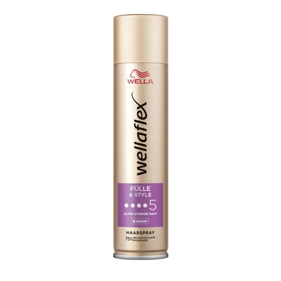 Wellaflex Fülle & Style Haarspray 250ml - Ultra starker Halt Volumen vegan