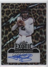 2024 Leaf Eclectic Exotic Leopard Kaleidoscope /5 Johnny Manziel Auto 13u1