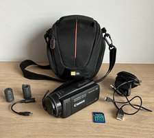 Canon VIXIA HF W11 Full HD Camcorder 40x Zoom Black w/ Case, Batteries, Cables