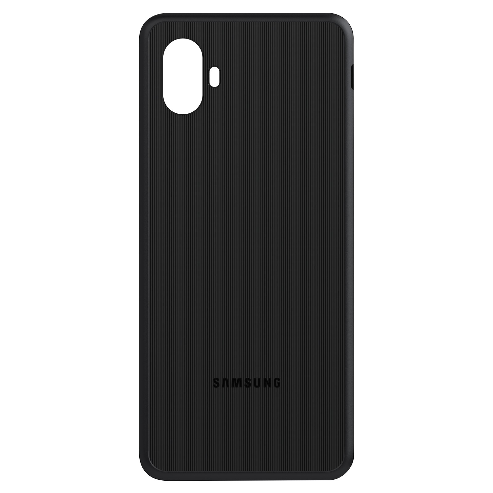 Cache batterie Galaxy Xcover 6 Pro d'origine dos amovible plastique noir rechange