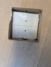 GIRA 5173 112 KNX-Tastsensor Flächenschalter | 2-fach | reinweiß glänzend