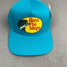 Bass Pro Shops Mesh Cap Hat Adjustable Snapback Trucker Fishing Baseball Outdoor