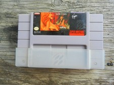The Lion King Super Nintendo SNES Game Cartridge W/Dust Cover only Disney