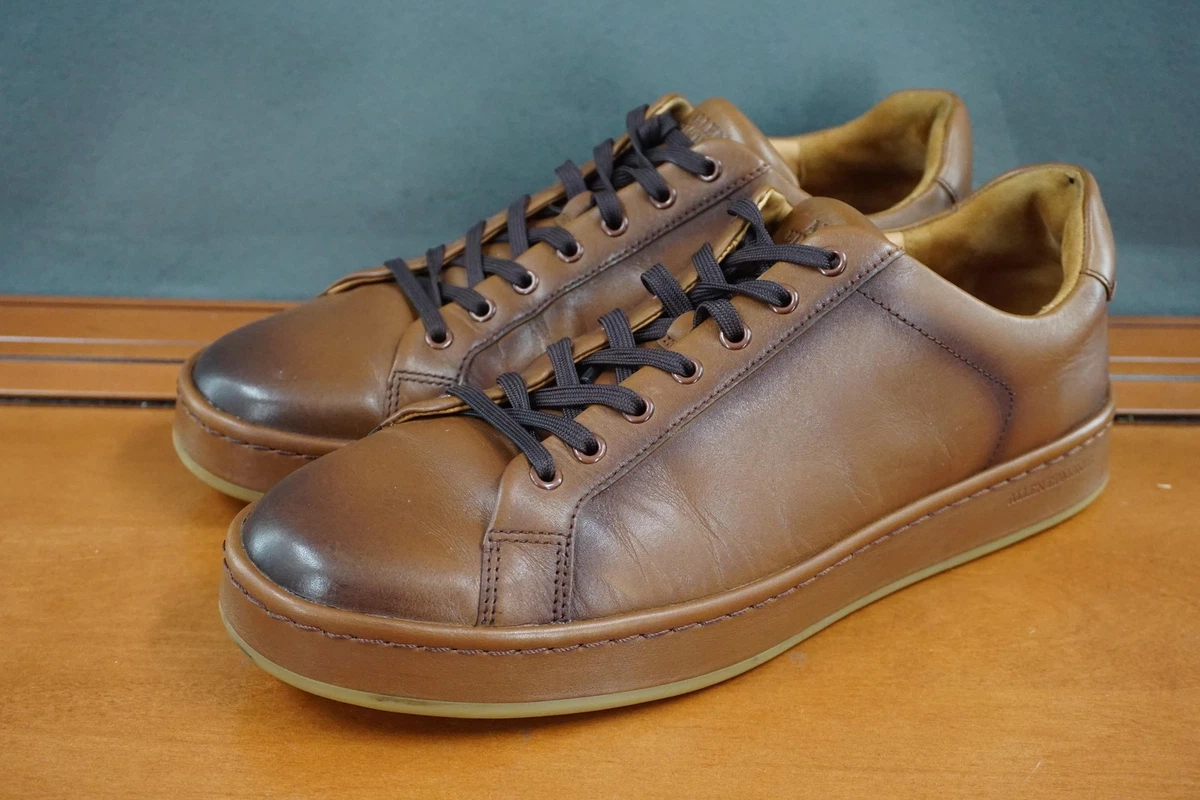 Allen Edmonds Roanoke Life Styles Mens Size 8 D Leather Casual Shoes Brown/Green Allen Edmonds Green Casual Shoes for Men for sale | eBay main image 2