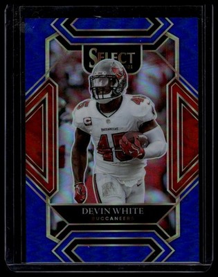 2021 Panini Select #232 Devin White Blue Prizm #/99