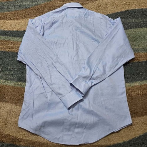 Brooks Brothers Makers blaues Hemd 15,5-34 schmale Passform Baumwolle USA Herren - Bild 3 von 6