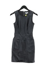 Warehouse Bodycon Midi Dress UK6 in Black