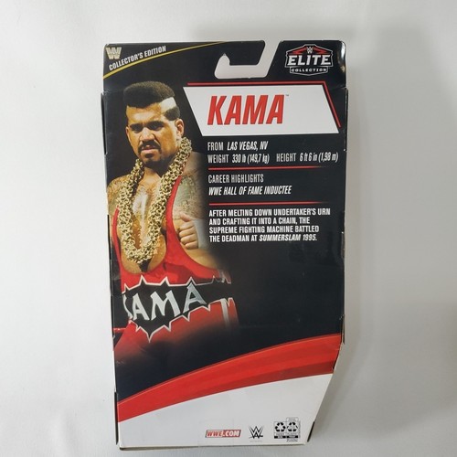 Mattel WWE Elite Collection - Kama Actionfigur Collector's Edition 2020 - NEU - Bild 3 von 6