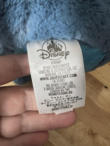 Offizieller Disney Store 12 Zoll großer Stitch Stofftier Plüschtier Lilo & Stitch blau - Bild 6 von 7