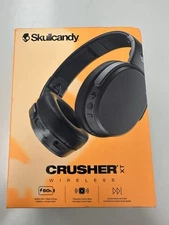 Skullcandy Crusher XT Wireless Foldable Over Ear Headphones BLACK Brand New