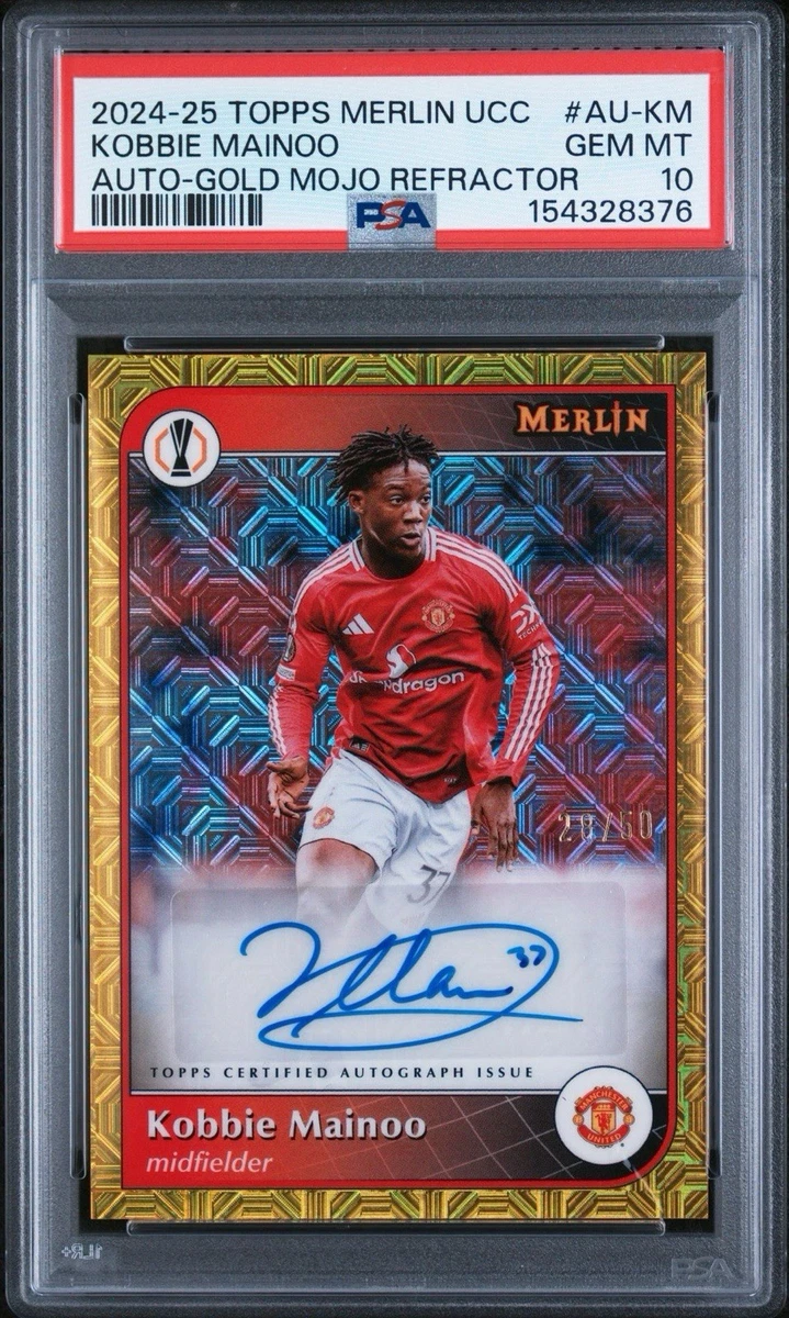 Soccer Manchester United Grade 10 Sports Trading Cards