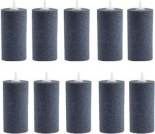 Premium Grey Air Stones 4x2 Inch - Ideal for Aquariums, Ponds, and Hydroponics