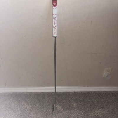 24K Gold Plated Golf Putter With Superstroke Flatso 3.0 Grip