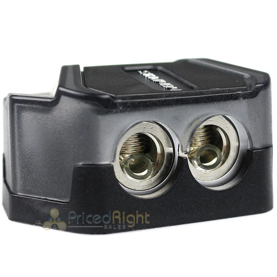 Memphis Audio Distribution Block Two 0 AWG Inputs Four 4 Gauge Outputs DBLOCK - Image 3 of 4