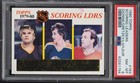 1980 Topps Hockey Wayne Gretzky Guy LaFleur Marcel Dionne LDRS #163 PSA 8 NM-MT
