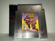 Stunt Kids Nintendo NES +Dustcover Tested Authentic SHINY!