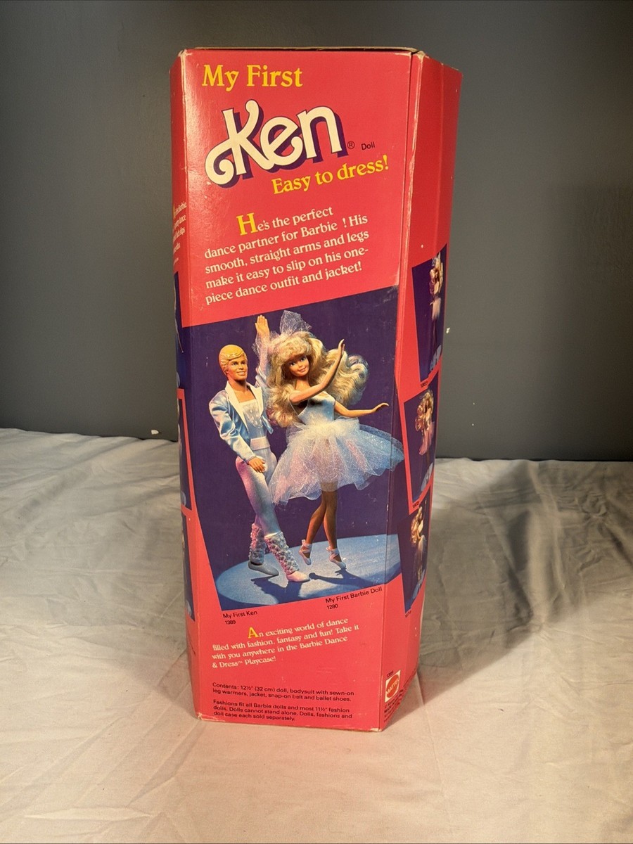 Barbie My First Ken Doll easy to dress Mattel 1389 NRFB | eBay