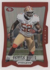 2012 Panini Prizm Red Prizm Die-Cut Patrick Willis #167 HOF g4q