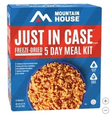 Mountain House Meal Kit Emergency Food Camping 15 Pouch 28 Servings Outdoor