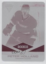2011-12 Panini Titanium Rookie Printing Plate Magenta 1/1 Peter Holland #112 0f8