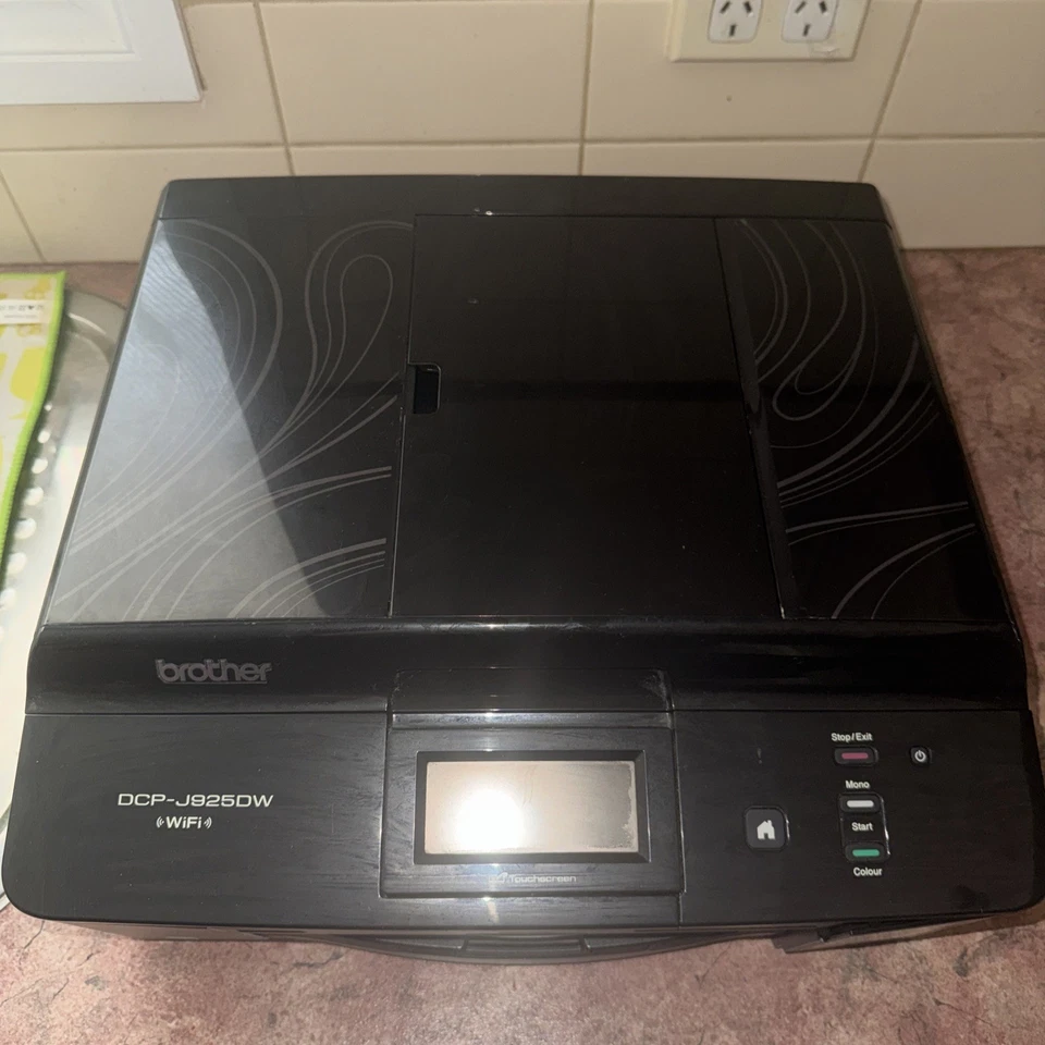 Brother DCP-J925DW WiFi Inkjet Printer (no black cartridge) - Image 4 of 4