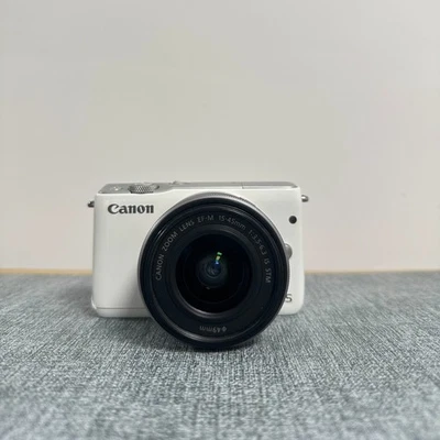 Canon EOS M10 Mirrorless Digital Camera with EF-M 15-45mm Lens Built-in Wi-Fi - Image 1 of 4