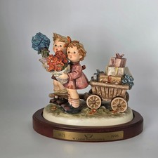 Hummel Figurine HUM 751 Love's Bounty Have My Car Fully Loaded Germany