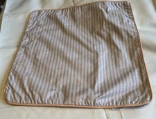 Vintage - Chinz Pipped Cushion - 36cm X 36cm - No Pad - Unused