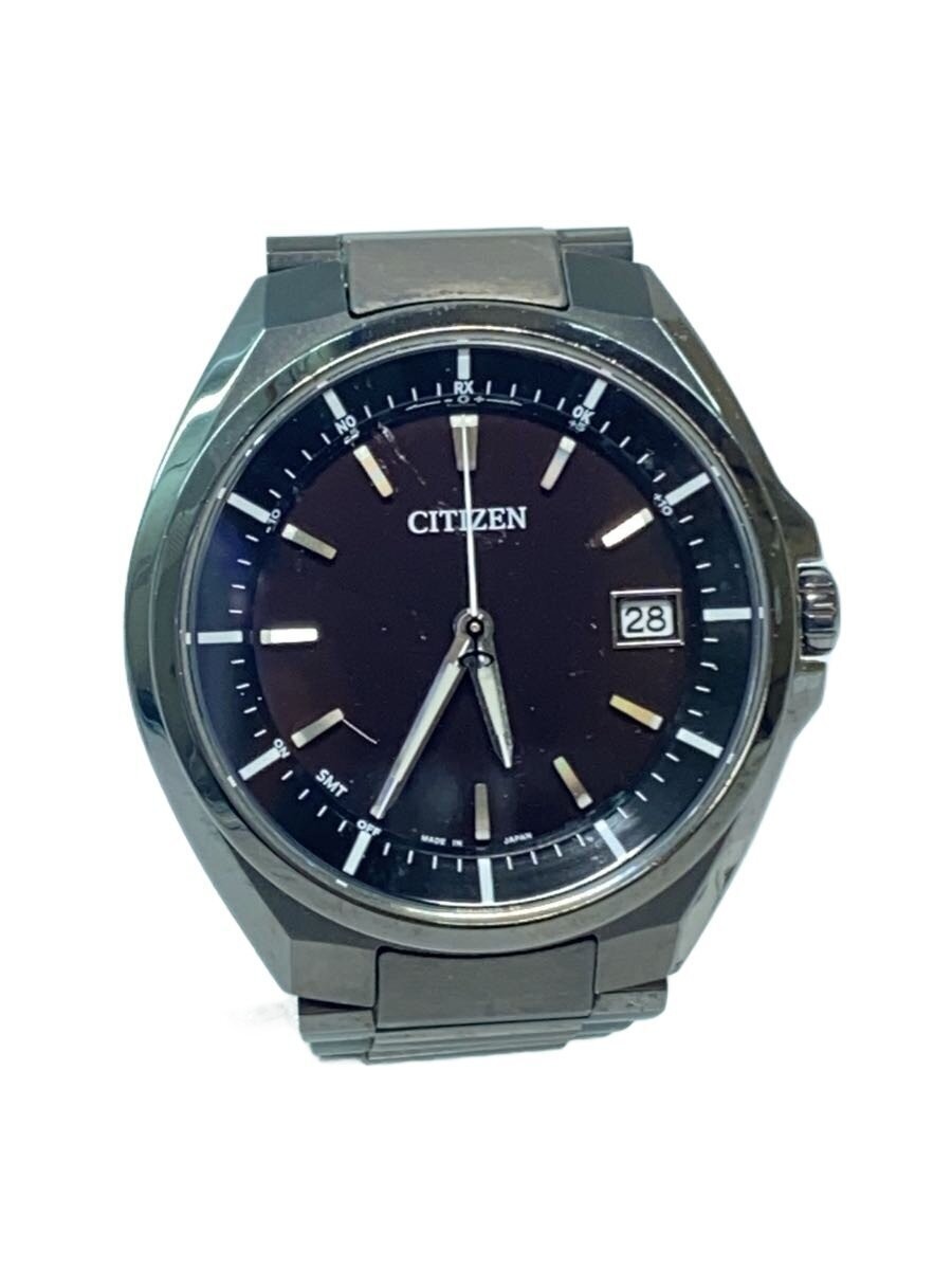 Vintage Black H128-R007971 Titanium Eco-Drive Solar Analog Watch CITIZEN - vintagewatches.pk