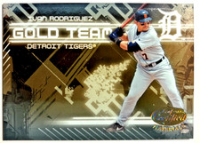 Ivan Rodriguez 2005 Leaf Certified Materials Gold Team Detroit Tigers #GT-10